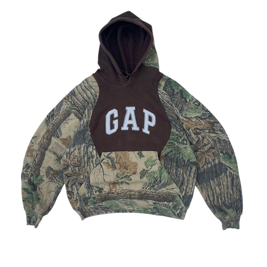 (M) Gap Brown Camo Realtree Hoodie